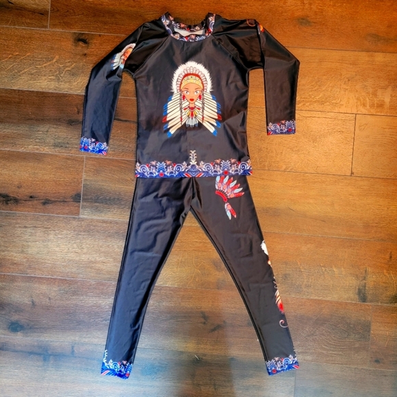 Source Unknown Other - Kids Rash Guard Set